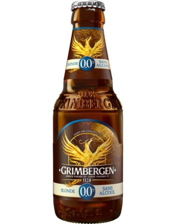 bière sans alcool - Bière blonde d’abbaye Grimbergen