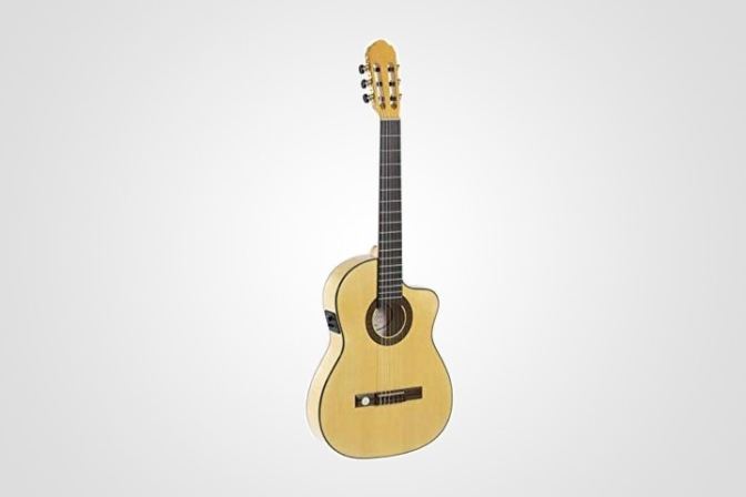 La guitare électro-acoustique flamenco