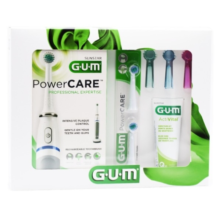 brosse à dents électrique - Gum Coffret PowerCare