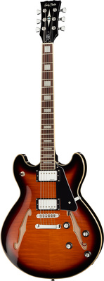 guitare électrique - Harley Benton HB-35Plus Vintage Burst