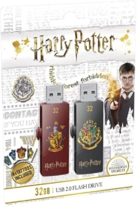 Stylo original Harry Potter coloris bleu avec pendentif blason sur Cadeaux  et Anniversaire