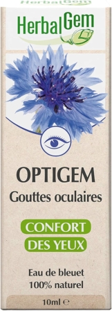 gouttes pour les yeux secs - HerbalGem Optigem