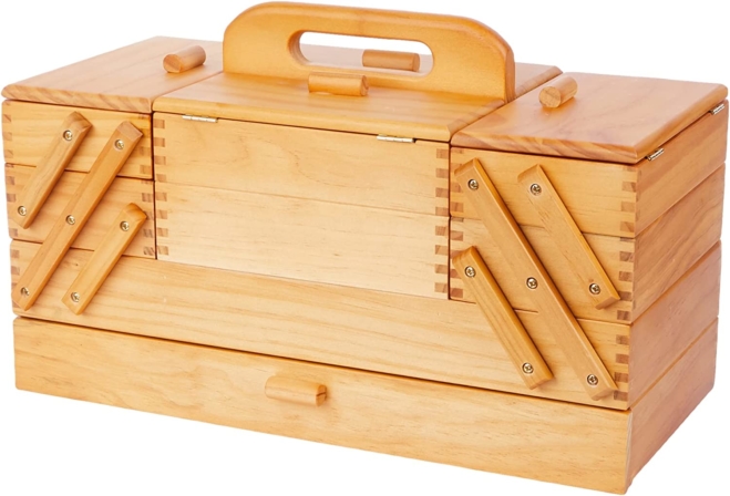 Hobbygift – Boîte à couture en bois