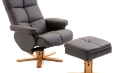 Homcom fauteuil Relax inclinable marron