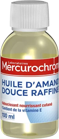 huile d'amande douce - Huile d'amande douce Mercurochrome
