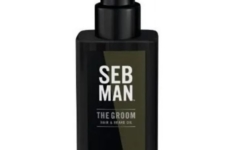 Huile pour cheveux et barbe Sebman The Groom