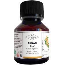 huile d'argan visage - Huile végétale d’Argan bio MyCosmetik