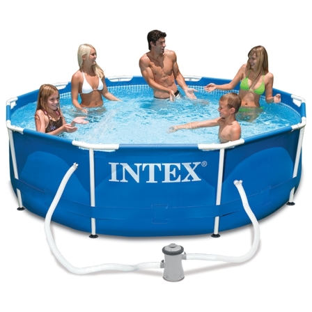 piscine tubulaire - Intex Metal frame 3,05 x h0,76m