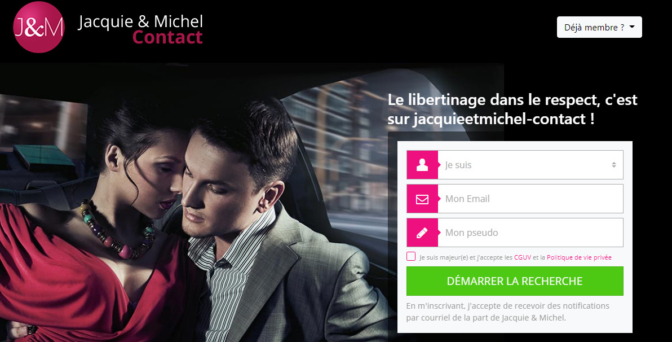 site libertin - Jacquie et Michel Contact