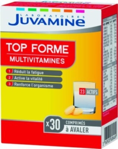  - Juvamine Top Forme Multivitamines – 30 comprimés