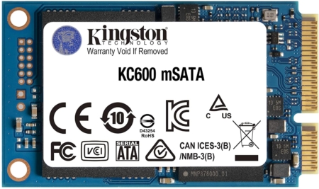  - Kingston KC600 256 Go mSATA