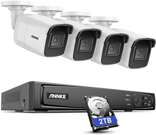 caméra IP PoE - Kit 8 canaux ANNKE H800