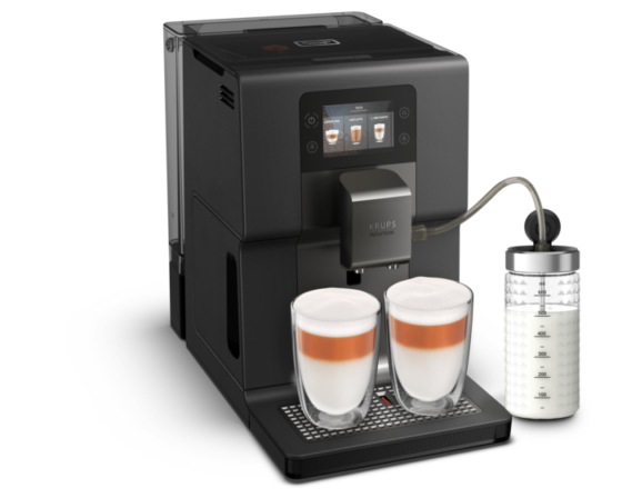 machine à café à grains (avec broyeur) - Krups Intuition Preference + EA875U10 Maxipack
