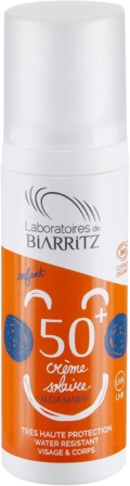 crème solaire pour enfant - Laboratoires de Biarritz Crème Solaire SPF 50+