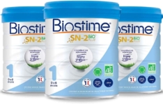 lait en poudre pour bébé bio - Lait nourrisson SN-2 bio Biostime premier âge