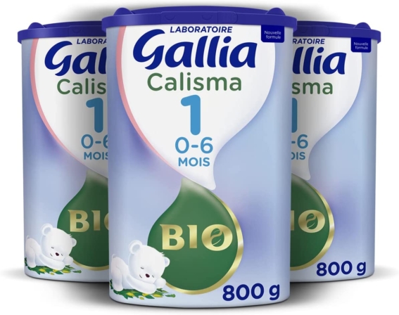 lait en poudre pour bébé bio - Lait premier âge bio Gallia Calisma