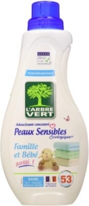  - L’Arbre Vert Peaux Sensibles Famille et Bébé 800 mL