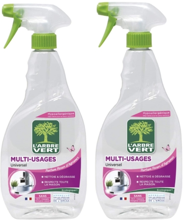 nettoyant multi-usages - L'Arbre Vert - Spray Nettoyant Multi-Usages 740 ml