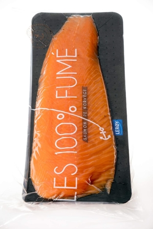 saumon fumé - Leroy Seafood - Filet de saumon fumé prétranché