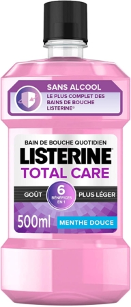 bain de bouche - Listerine Total Care 6-en-1 – 500 mL