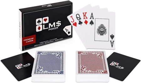  - LMS- Cartes de poker en plastique