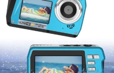 appareil photo compact pour voyager - LONGOU Appareil photo étanche numérique, sous-marine 