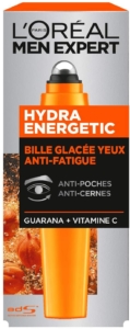  - L’Oréal Men Expert – Bille Anti-Cernes & Anti-Poches pour Homme – Hydra Energetic