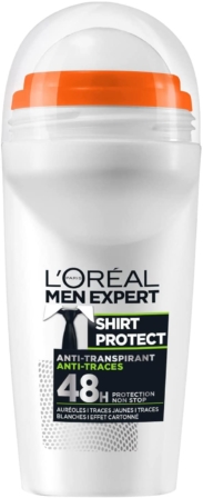 déodorant naturel pour homme - L'Oréal Men Expert -  Déodorant shirt protect
