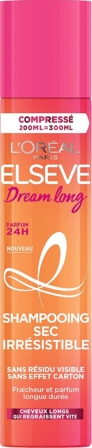 shampoing sec - L’Oréal Paris Elsève Dream long Shampoing Sec Irrésistible