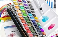 marque de peinture à l'aquarelle - Wostoo — 48 couleurs