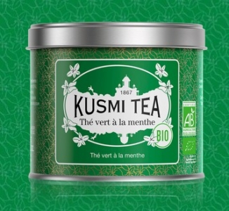  - Kusmi Tea Thé vert à la menthe bio