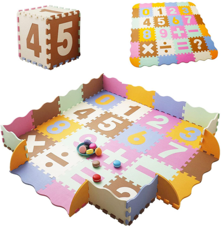 tapis de jeu pour bébé - Luvodi tapis de puzzles en mousse