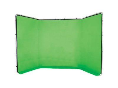  - Manfrotto kit fond vert chromakey panoramique en tissu 4 m