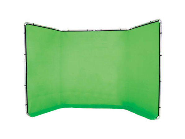 fond vert - Manfrotto kit fond vert chromakey panoramique en tissu 4 m