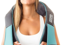 appareil de massage du cou - InvoSpa - Masseur 3D avec coussin de pétrissage pour le cou