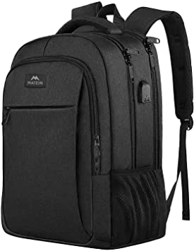 sac à dos pour PC portable - Matein - Sac à dos pour ordinateur portable 15,6"