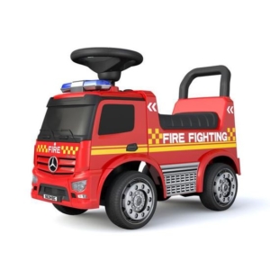 version allemande Sterntaler Jouet Fonctionnel Camion de Pompier avec Boîtier Sonore Rouge 13 cm 0-36 mois 