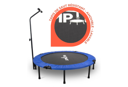  - Mini trampoline fitness Jump4fun pliable T-Bar – 122cm