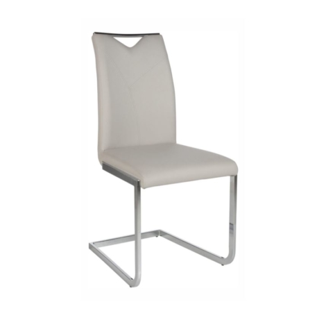 chaise de salle à manger - Modern living chaise VANESSA Gris