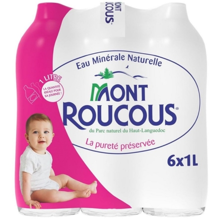 eau minérale pour bébé - Mont Roucous eau minérale naturelle du parc naturel du Haut-Languedoc