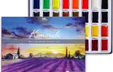 marque de peinture à l'aquarelle - MozArt Supplies Komorebi — 40 couleurs