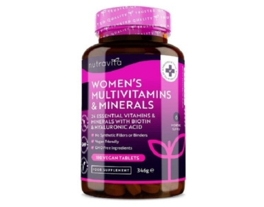  - Multivitamines et minéraux pour femmes Nutravita