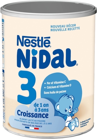 lait de croissance - Nestlé Nidal 3