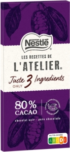  - Nestlé Les Recettes de l’Atelier Chocolat noir corsé 80%