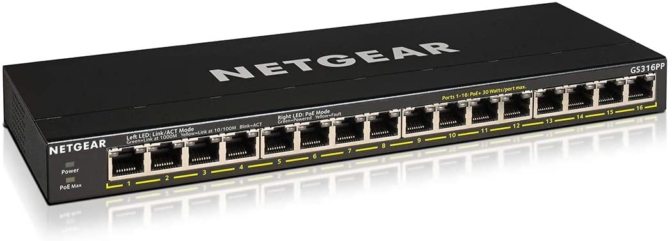 switch Ethernet - Netgear GS316 PP