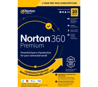  - Norton 360 Premium