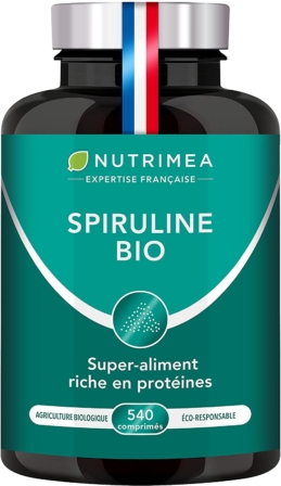 spiruline - Nutrimea Spiruline Bio - 540 comprimés