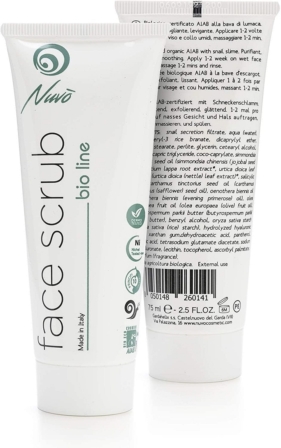 exfoliant visage - Nuvo’ Face Scrub Bio Line