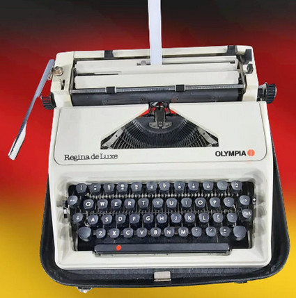 machine à écrire - Olympia Regina De Luxe