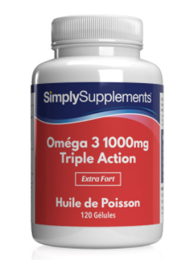 oméga 3 - Oméga 3 Triple puissance Simply Supplements